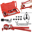 Brake Pipe Flaring Kit With Tube Bender Cutter