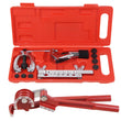 Brake Pipe Flaring Kit With Tube Bender Cutter