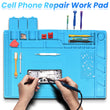Magnetic Silicone Heat Insulation Pad Desk Work Repair Mat