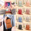 PU Leather Crossbody Handbags Phone Purse with Long Strap