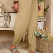Women Linen Loose Harem Pants