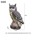 Mini  Garden Resin Owl Statue Decoration