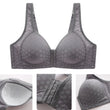 Women Non Steel Ring Front Buckle Underwear Bra