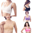 Women Wireless Padded Sports Lace Bra