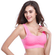 Women Wireless Padded Sports Lace Bra