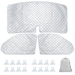 3PCS Internal Thermal Blind Window Windscreen Curtain Cover Set