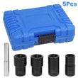 1/2" Locking Wheel Nut Remover Set Stud Bolt Nut Impact Twist Socket
