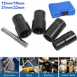 1/2" Locking Wheel Nut Remover Set Stud Bolt Nut Impact Twist Socket