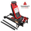 3 Tonne Heavy Duty Trolley Jack with 465mm Lifting Height