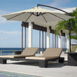 Replacement Fabric Parasol Garden Canopy 2m 2.7m 3m