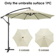 Replacement Fabric Parasol Garden Canopy 2m 2.7m 3m