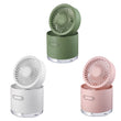 Portable Air Conditioner Mini USB Rechargeable Water Spray Humidifier Fan