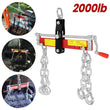 2000lb 900kg Engine Crane Hoist Lift Leveller Chain Garage Balancer