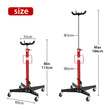 Vertical Hydraulic Transmission Gearbox Jack Lift Hoist Auto Garage