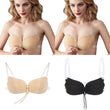 Invisible Bra Push Up Silicone Bra with Strap