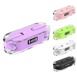Long Battery Life and Low Latency Touch Sports Bluetooth Headset with Digital Display
