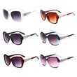3pack Women Vintage Oversized Sunglasses