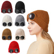 Winter Hat with Lenses Goggle Beanie