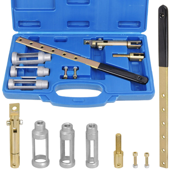 Valve Spring Compressor Set Valve Stem Seal Change Installation Tool Kit