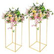 Metal Flower Stand Pedestal Plinth Display Cake Holder