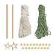 2pcs Woven Christmas Tree DIY Kit Christmas Crafts Gift Kit