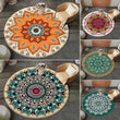 80c/100/120cm Round Area Rug Washable  Bohemian Rug Mat