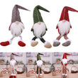 Christmas Santa Claus Tomte Long Leg Gnome Plush Decor