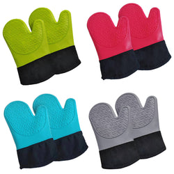 Heat Resistant Cooking Gloves Silicone Grilling Glove