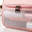 Clear Makeup Cosmetic Bag with Handle Storage Bag