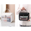 Clear Makeup Cosmetic Bag with Handle Storage Bag