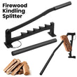 Manual Firewood Separator Wall Mounted Kindling Log Splitter Tool