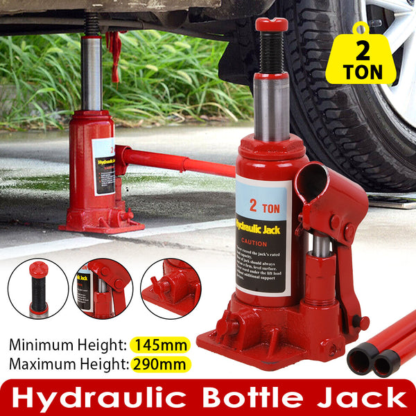 2 Ton Heavy Duty Hydraulic Lifting Ram Bottle Jack