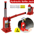 2 Ton Heavy Duty Hydraulic Lifting Ram Bottle Jack