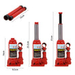 Hydraulic 3Ton Heavy Duty Truck Caravan Car Van Boat Lifting Ram Bottle Jack