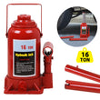 16 Ton Bottle Jack Heavy Duty Hydraulic Lifting Ram Car Van Boat Truck Caravan