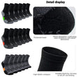 6 Pairs Men's Mid Length Socks Sports Socks