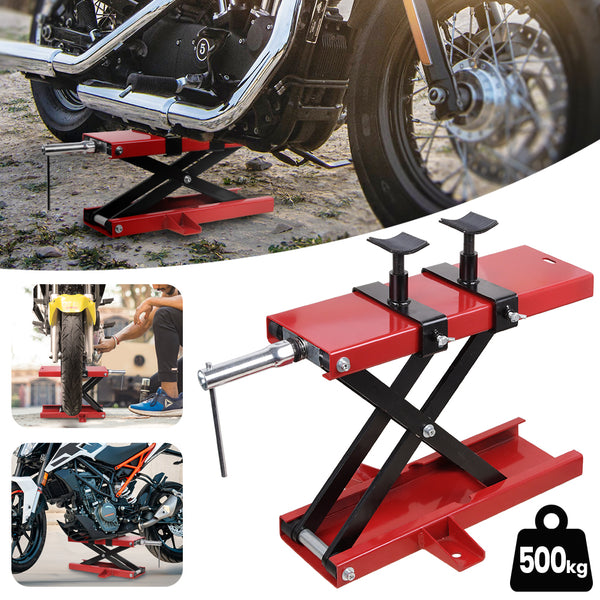 Heavy Duty 500kg Motorcycle Motor Bike Stand Scissor Lift