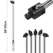 1/2"Dr BREAKER BAR 24" 600mm Arm Power Bar Wheel Wrench 180° Head