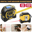 3 in 1 Digital Measure Tape Laser Distance Meter