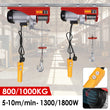 800/1000kg Electric Winch Scaffold Hoist Winch Crane Workshop