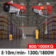 800/1000kg Electric Winch Scaffold Hoist Winch