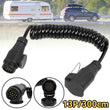 13Pin To 13Pin Adapter Cable Trailer Plug Extension Spring Cord