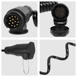 13Pin To 13Pin Adapter Cable Trailer Plug Extension Spring Cord