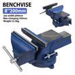 8'' Heavy Duty Bench Vice Grip Clamp Vise Workbench Anvil 200mm