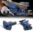 8'' Heavy Duty Bench Vice Grip Clamp Vise Workbench Anvil 200mm