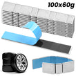 100 Adhesive Lead Free 60G Strips Stick On Wheel Balance Weights