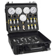 Hydraulic Pressure Test Kit 5 Gauges 13 Couplings 14 Tee Connectors