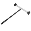 17" Telescoping Magnetic Sweeper Pickup Tool Wheels Screws