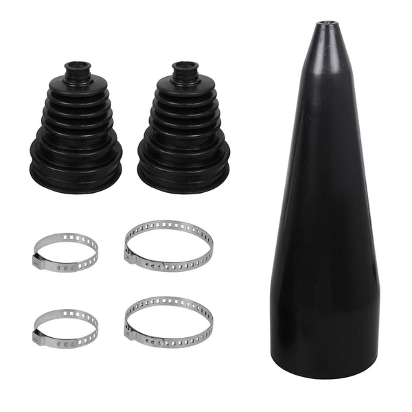 Universal Stretchy CV Drive Shaft Boot Kit No Dismantling with Cone for Car Van