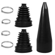 Universal Stretchy CV Drive Shaft Boot Kit No Dismantling with Cone for Car Van